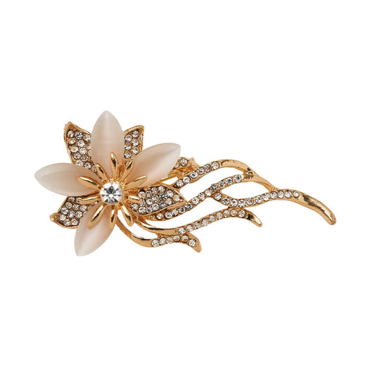 Floral Swirl Brooch