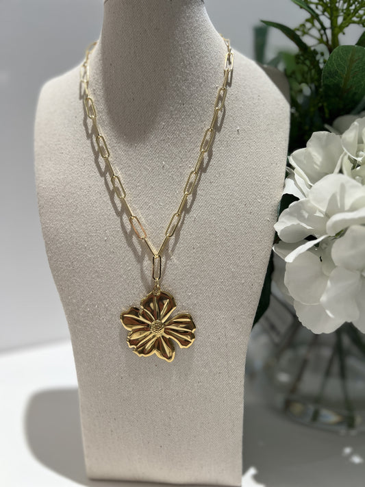 Flower Charm Pendant