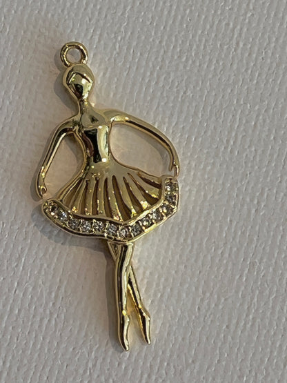 Stella Charm Necklace With Carabiner