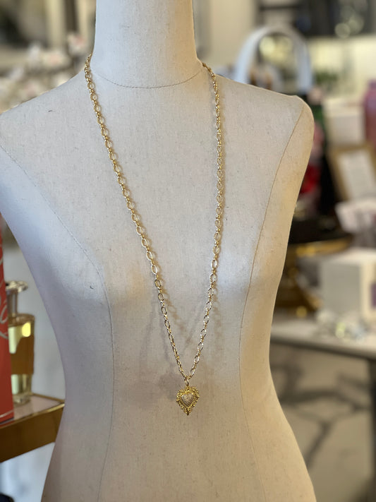 Mimi Long Pendant Necklace
