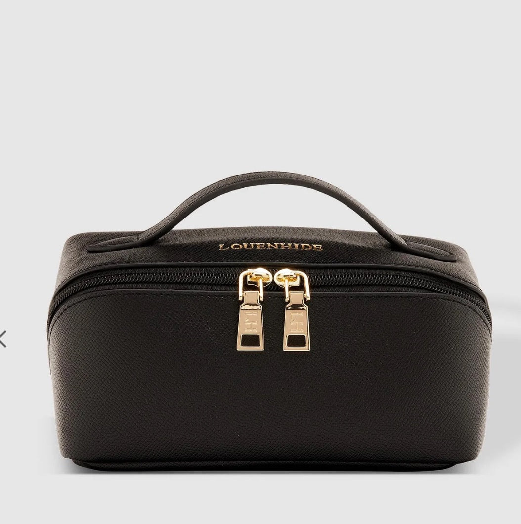 Ellis Cosmetic Case - Chocolate