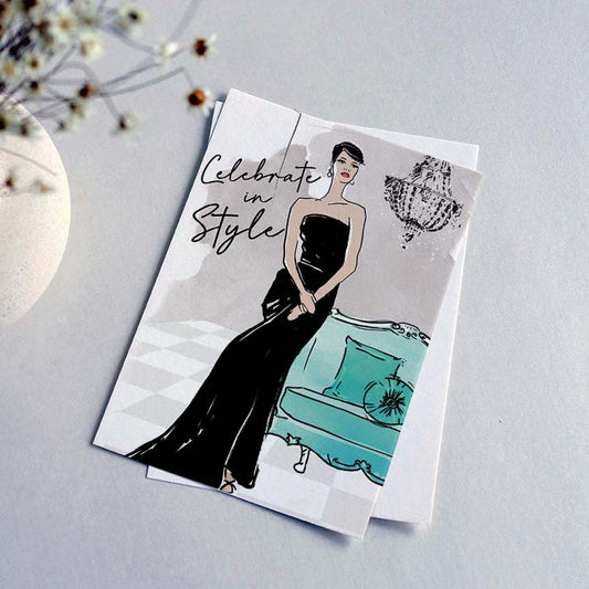 Celebrate In Style Greeting Card