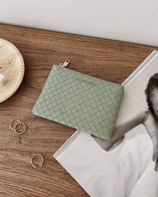 Kuta Woven Purse - Sage Green