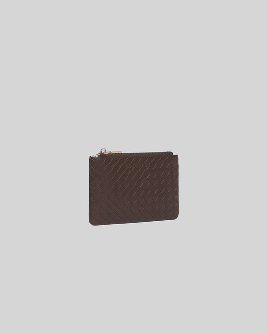 Kuta Woven Purse - Chocolate