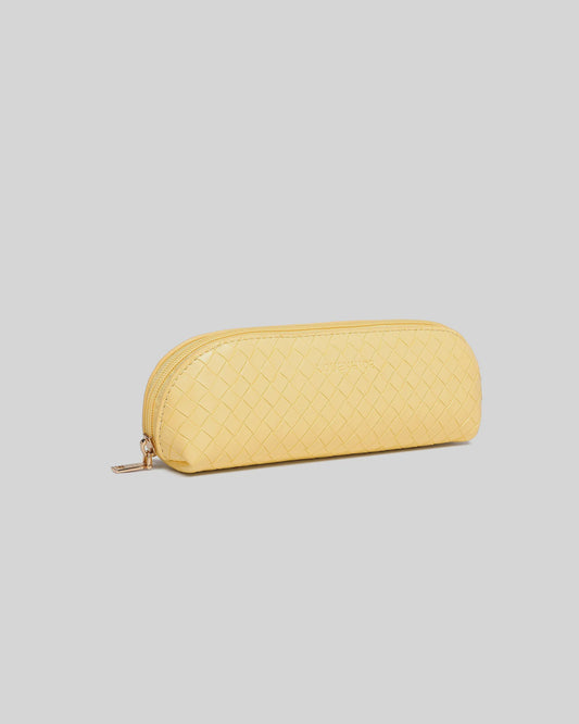 Jayne Makeup Bag - Yellow