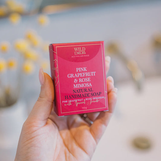 Pink Grapefruit & Rose Mimosa Soap