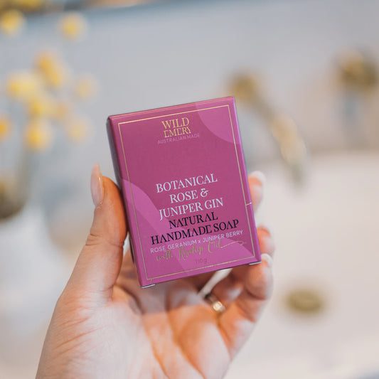Botanical Rose & Juniper Gin Soap