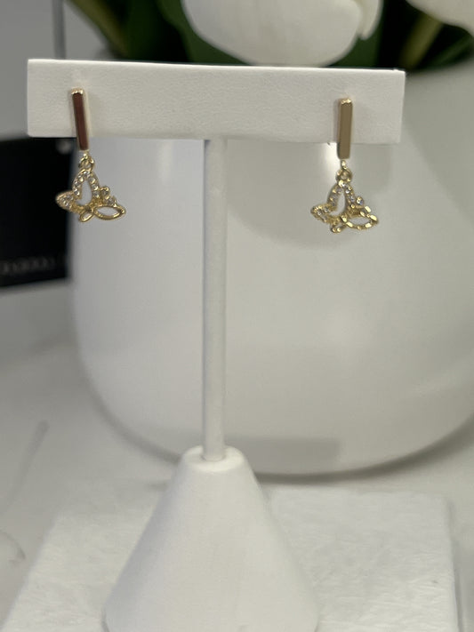 Butterfly Rod Earrings