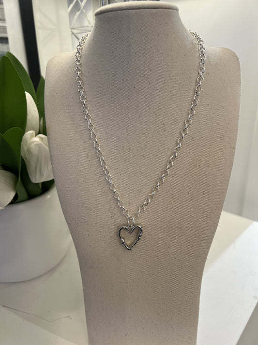 Letty  Belcher Heart Necklace