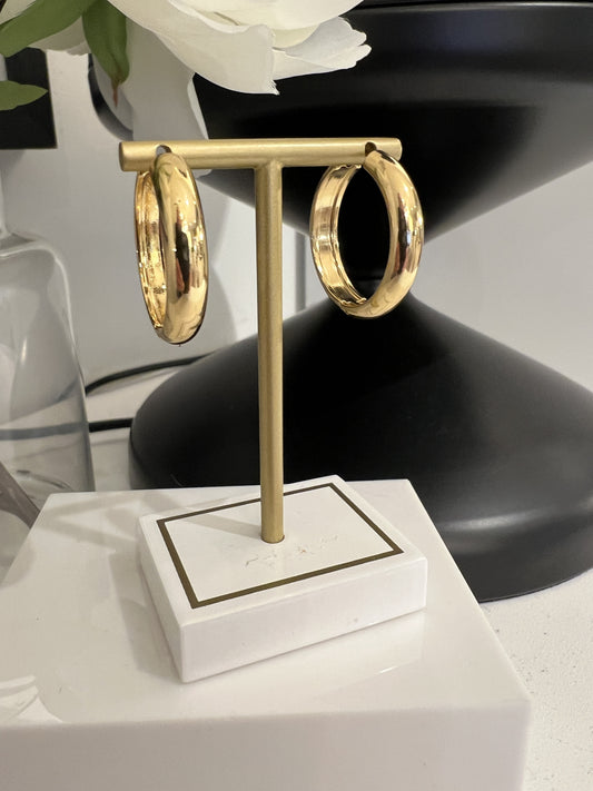 Sharni Gold Hoop Earrings