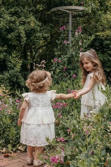 Blossom Baby Dress - Ivory