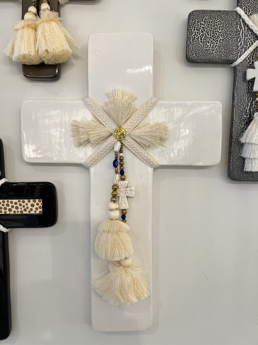 GEORGE AND COLE Aphrodite White Cross - Extra Large