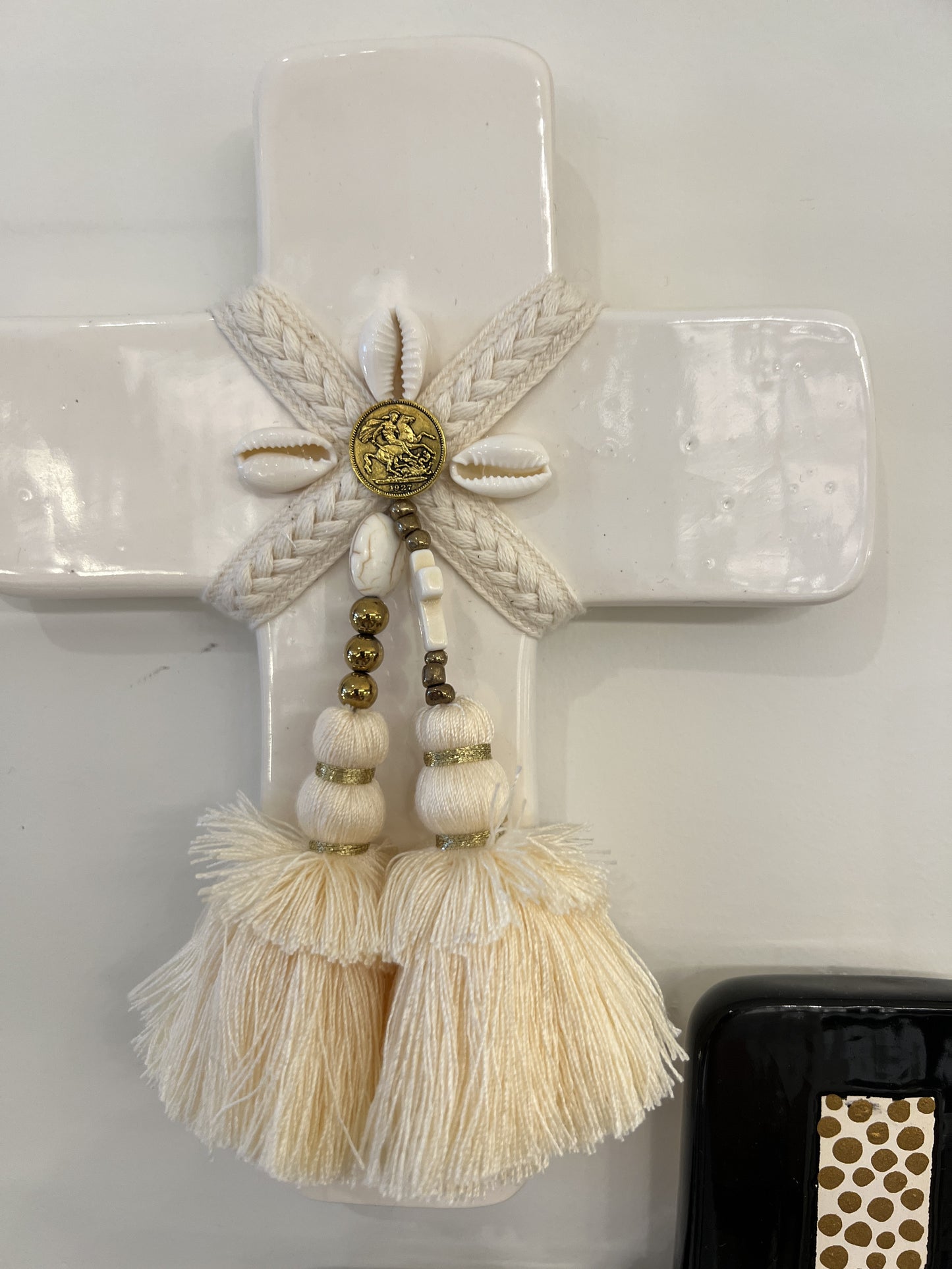 GEORGE AND COLE Aphrodite White Cross - Medium