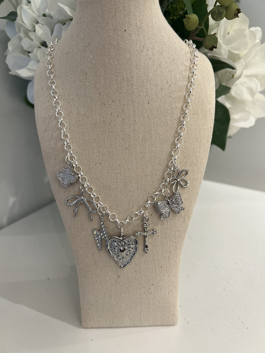 Lacey Charm Necklace