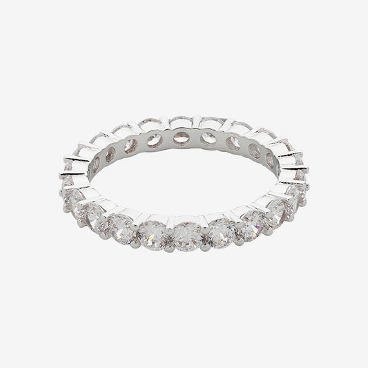 Dolce Vita Silver CZ Ring Large