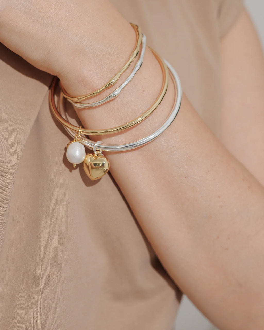 Florence Gold Bangle