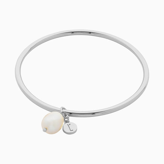 Florence Silver Bangle