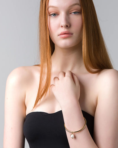 Florence Silver Bangle