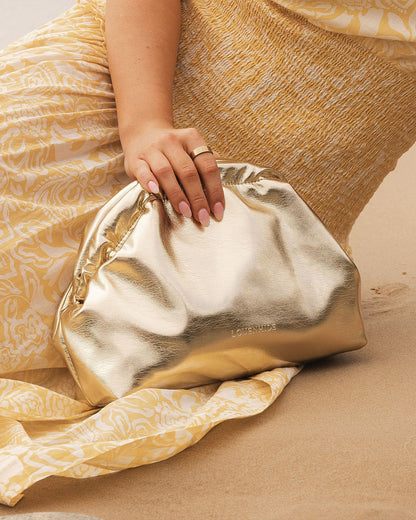 Lotus Clutch - Gold