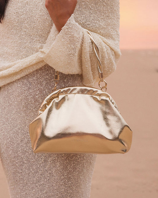 Lotus Clutch - Gold