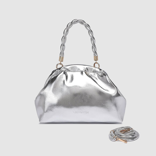 Lotus Clutch - Silver