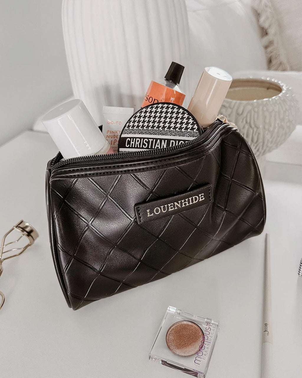 Penny Makeup Bag - Black