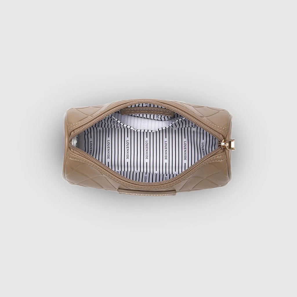 Penny Makeup Bag - Taupe
