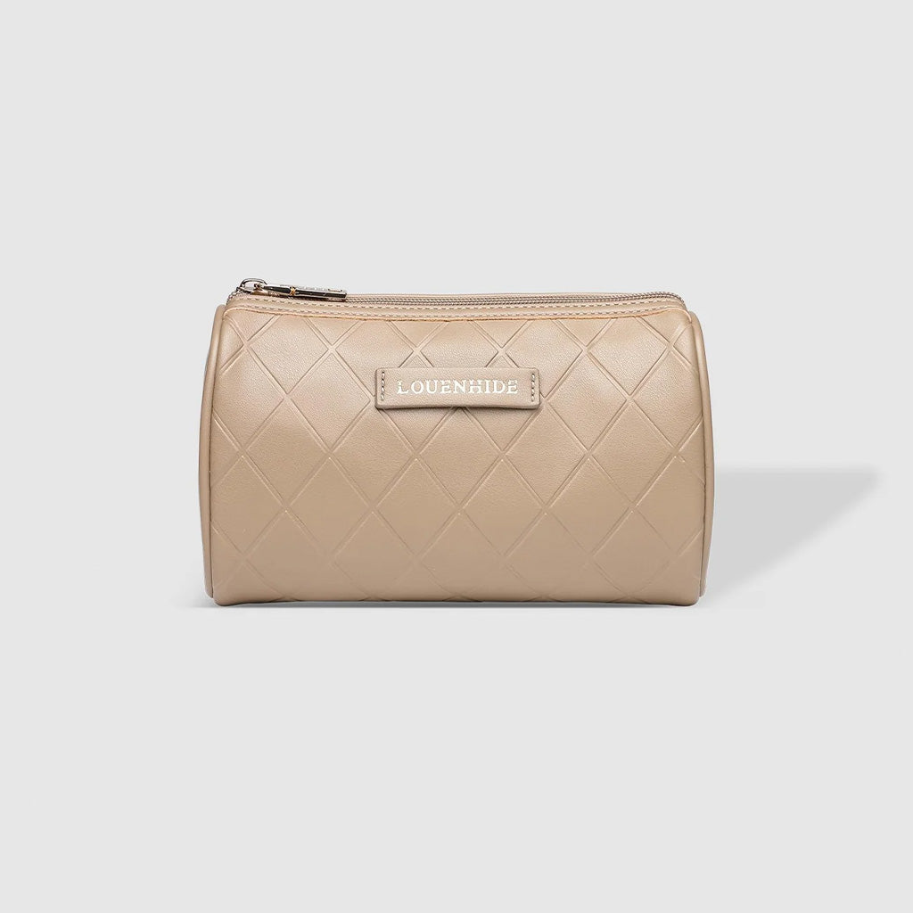 Penny Makeup Bag - Taupe