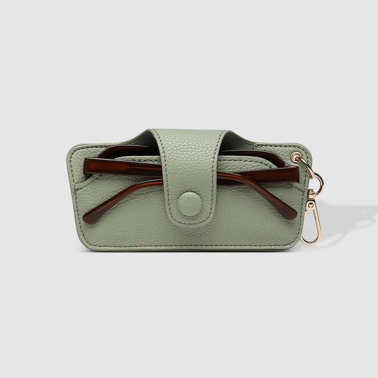 Skittle Sunglass Case - Sage Green