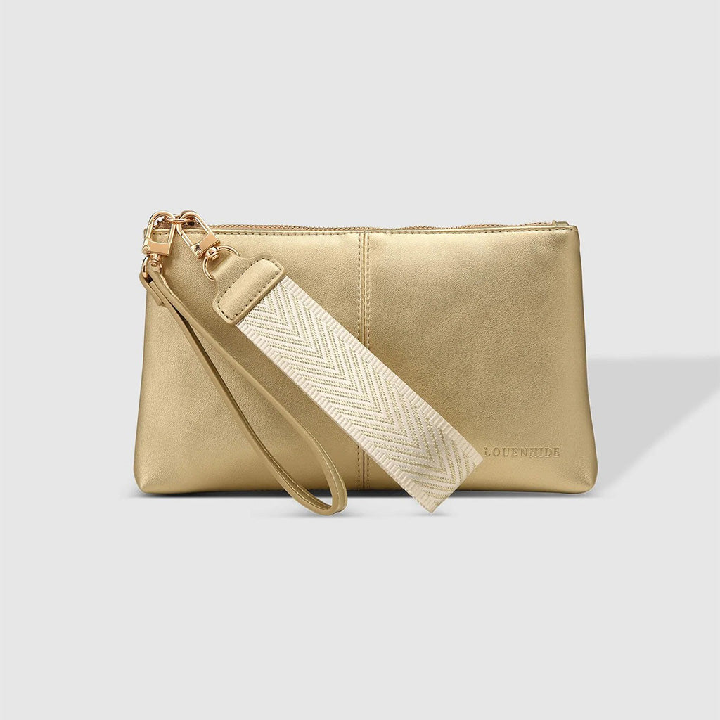 Mimi Clutch - Gold