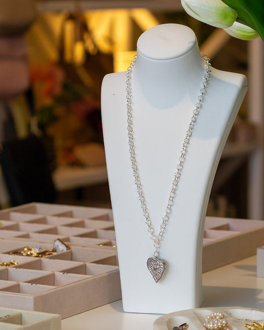 Tori Silver Charm Necklace