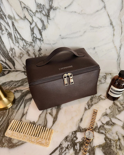 Orion Cosmetic Bag  - Chocolate