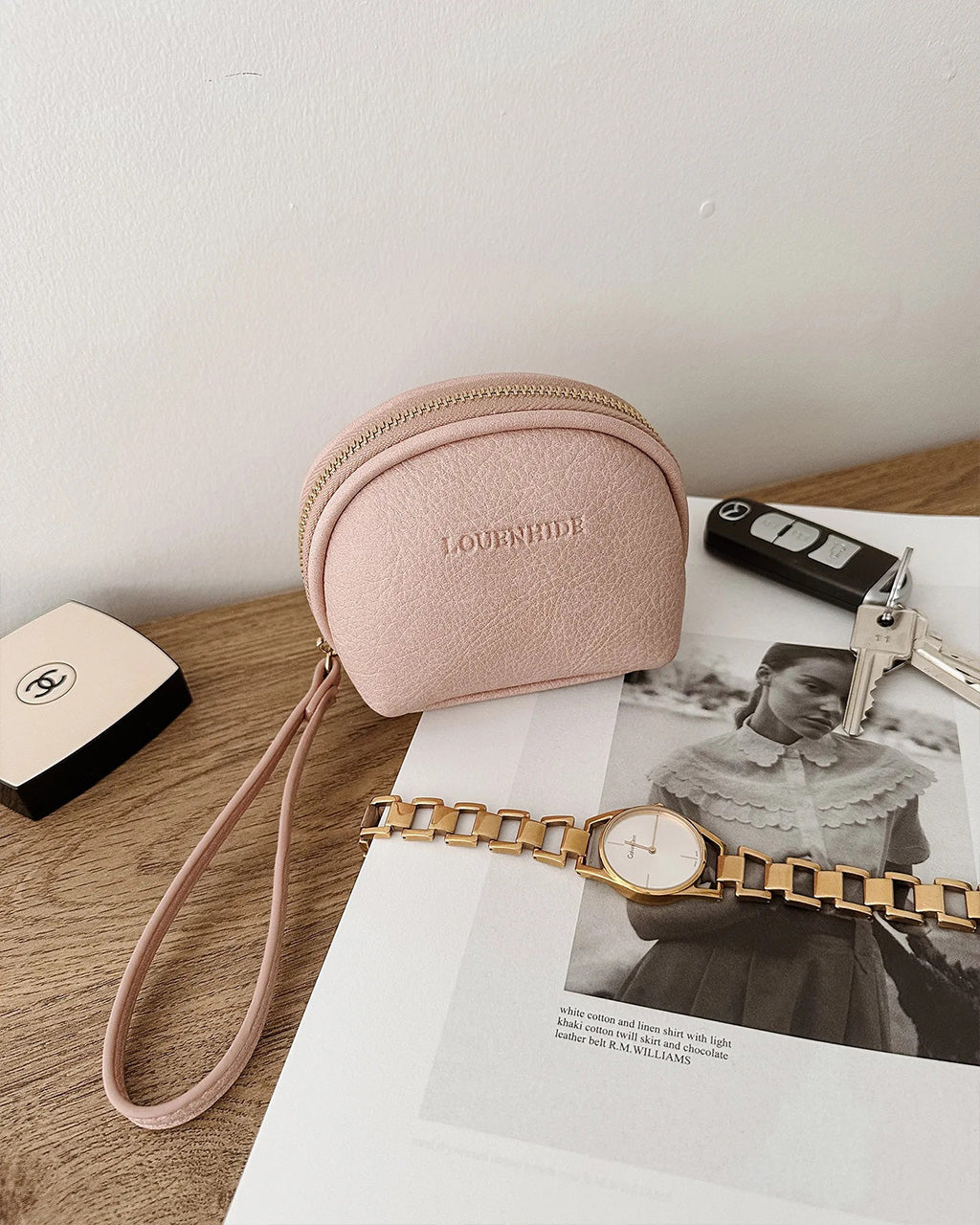 Paige Purse - Blush