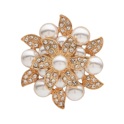 Pearl Petal Brooch