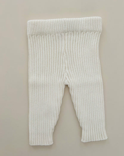 Baby Ribbed Set 3-6 Months - Milk