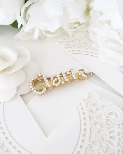 Claris Pearl Hair Clip