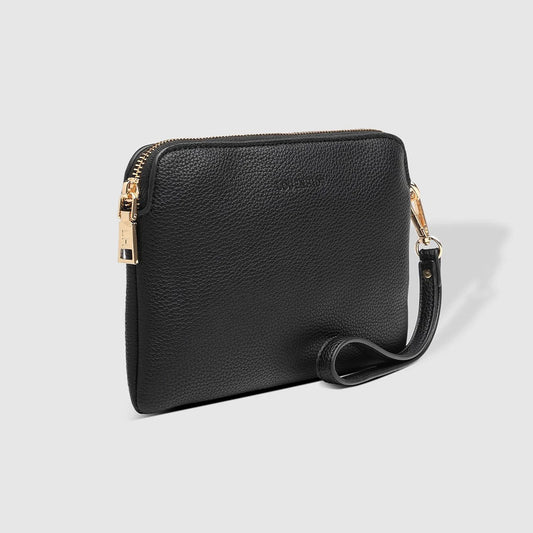 Poppy Clutch - Black
