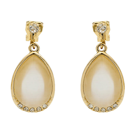 Radiate Cateye Clip On Earrings