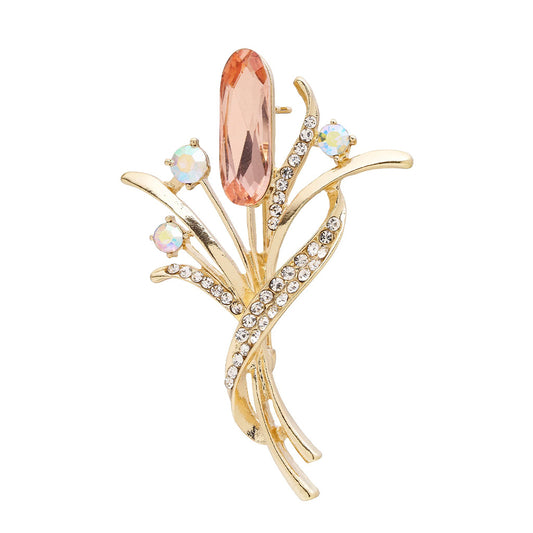 Reed Bouquet Brooch
