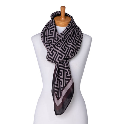 Black Givenchy  Shawl Scarf