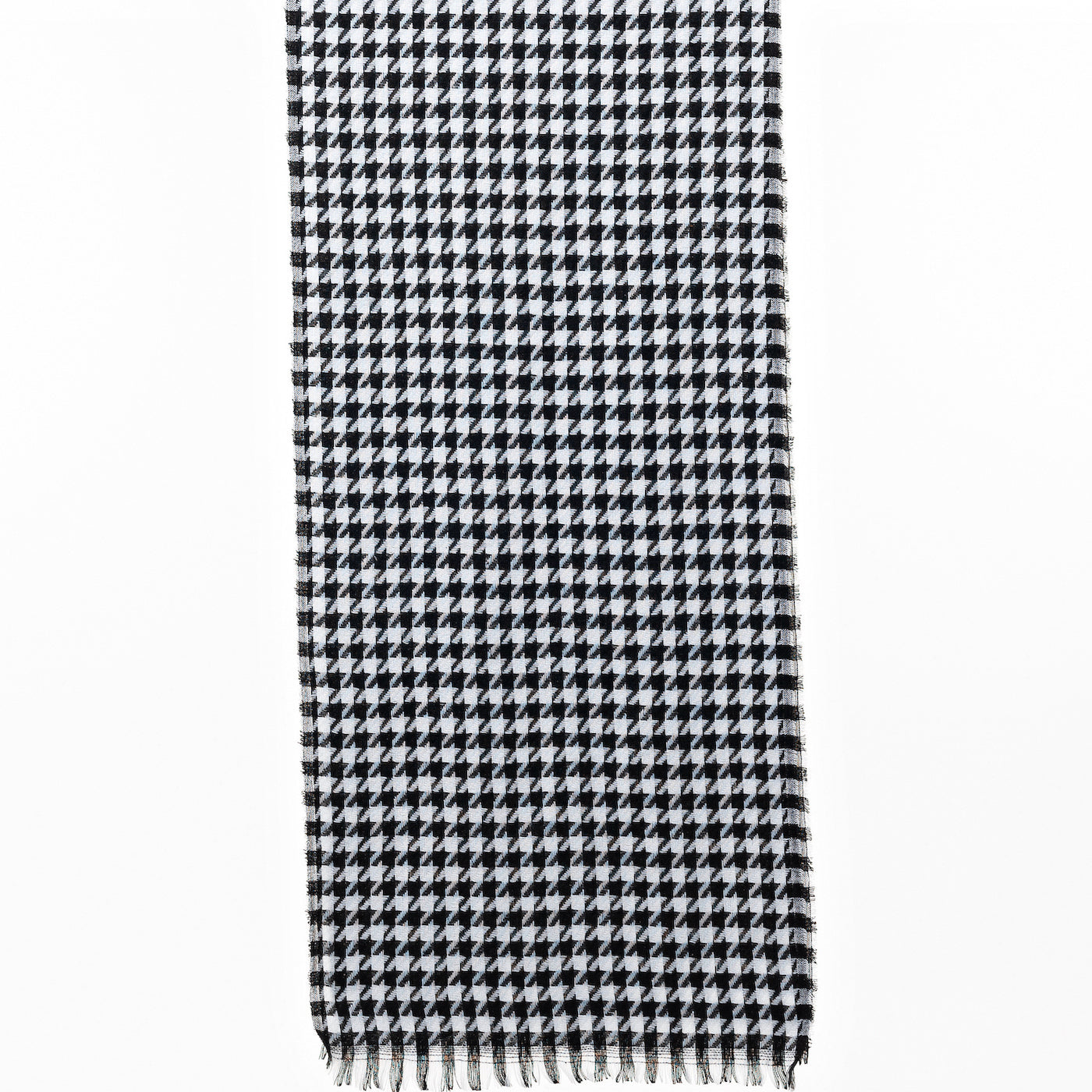 Black Houndstooth Scarf