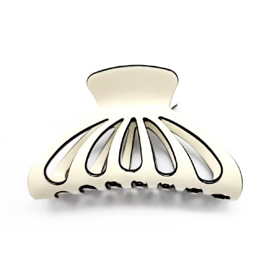 Large Hairclaw Ivory And Black