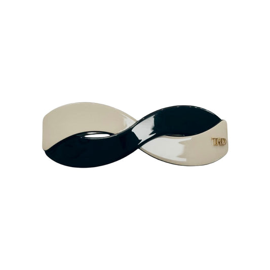 Harmony Hair Clip - Ivory And Black