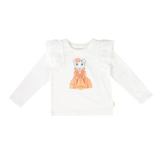 Tuscan Long Sleeve Tee - Blanc Size 4