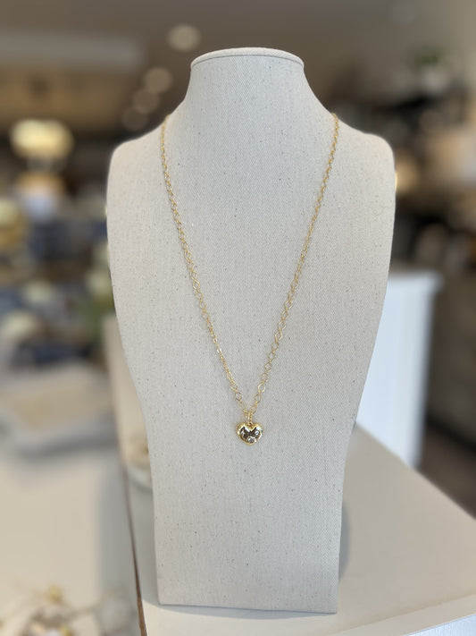 Viola Heart Necklace
