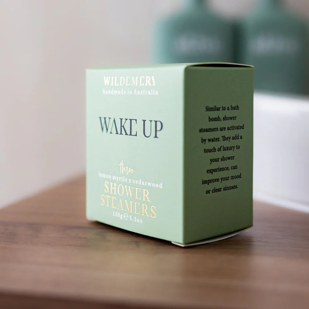Shower Steamer Trio WAKE UP