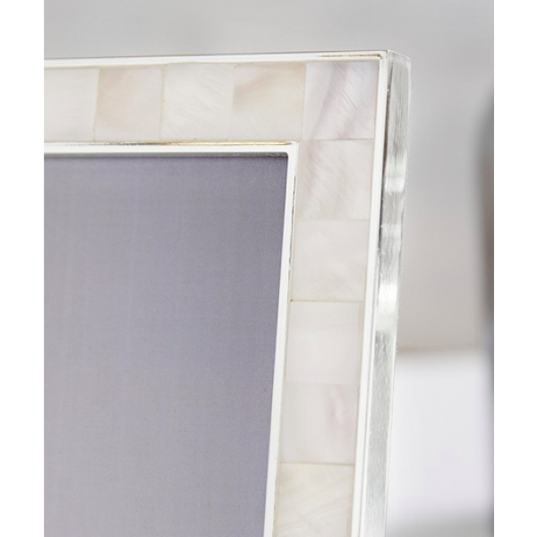 Silver w/Mother of Pearl Frame
