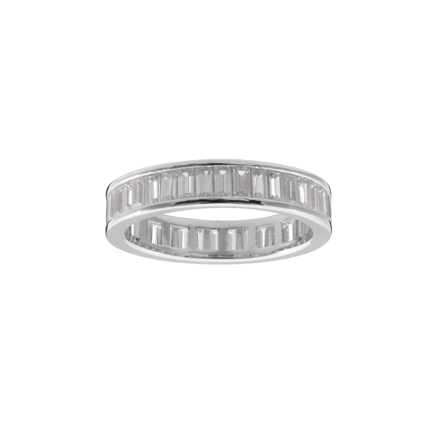 Cocco Silver Baguette Ring