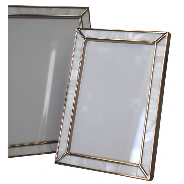 Gold  Mother of Pearl Photo Frame